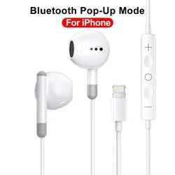 Premium Wired In - Ear Earbuds With Crystal Clear Sound Quality (For iOS)