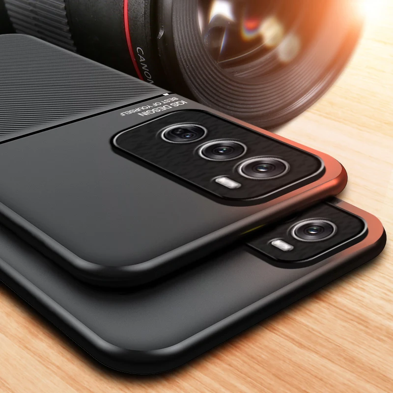 Textured Magnetic Shockproof Phone Case with Full-Coverage Protection