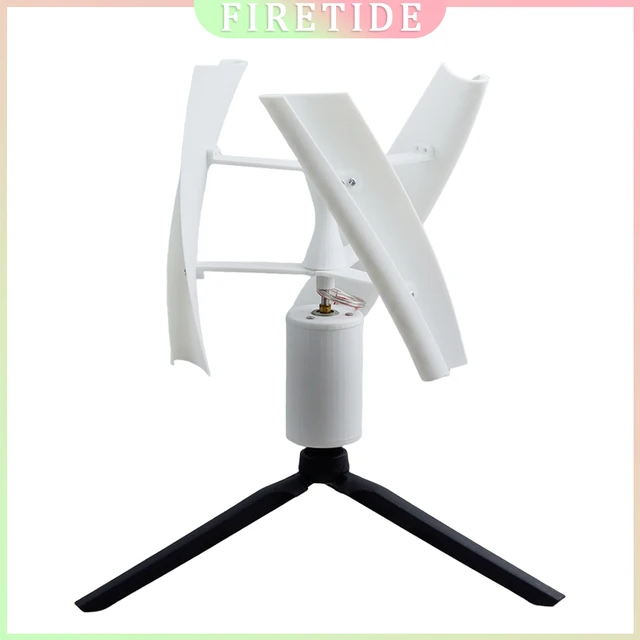 เครื่องกำเนิดไฟฟ้ากระแสตรงแบบไร้แปรงถ่านแกนตั้งสำหรับระบบไฮบริดพลังงานลม-แสงอาทิตย์, กังหันลมขนาดเล็ก, วัสดุ PAL ที่พิมพ์ด้วยเครื่องพิมพ์สามมิติ 1