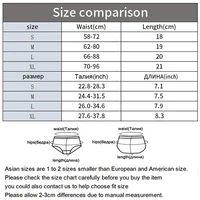 String Sexy en dentelle pour femmes, culotte taille basse, sous-vêtements transparents ajourés, Lingerie élastique, sous-vêtements confortables 6