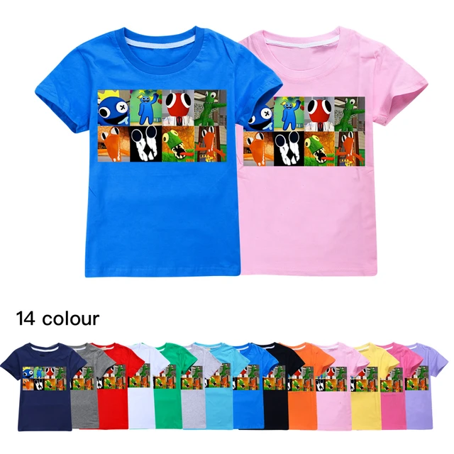 Camiseta Infantil Roblox Rainbow Friends Red I05 - Buguei Shop