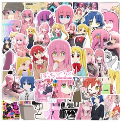 50 Pcs Anime BOCCHI THE ROCK! Waterproof Stickers for Kids - DIY Decorative Decals for Suitcases, Luggage, Bikes, and Phones (50pcs)