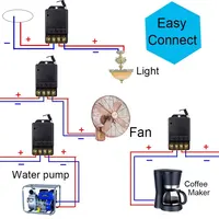 433Mhz Wireless Remote Control Switch 30A DC 12V 24V 48V 72V  RF Relay Receiver For Motors Water Pumps Lights Switch - Image 4