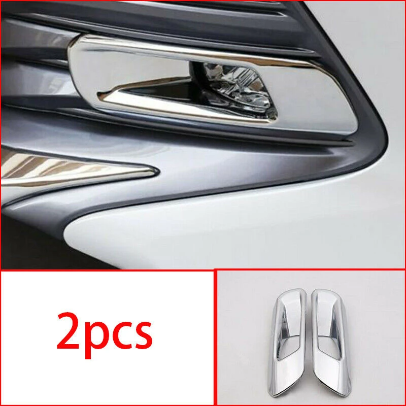 

Для Toyota Camry 2018-2020 ABS Chrome внешняя передняя противотуманная лампа
