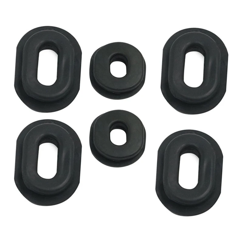 

6x Motorcycle Side Fairing Cover Grommet Set Rubber For Honda CB/CL/SL/XL100 CB/CT/XL125 CB200 500 CB750K CB750F CB550F