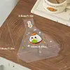 50/100Pcs Cartoon Capybara Koala Triangle Rice Ball Packaging Bag Nori Onigiri Sushi Bag Sushi Making Mold Bento Accessories 6