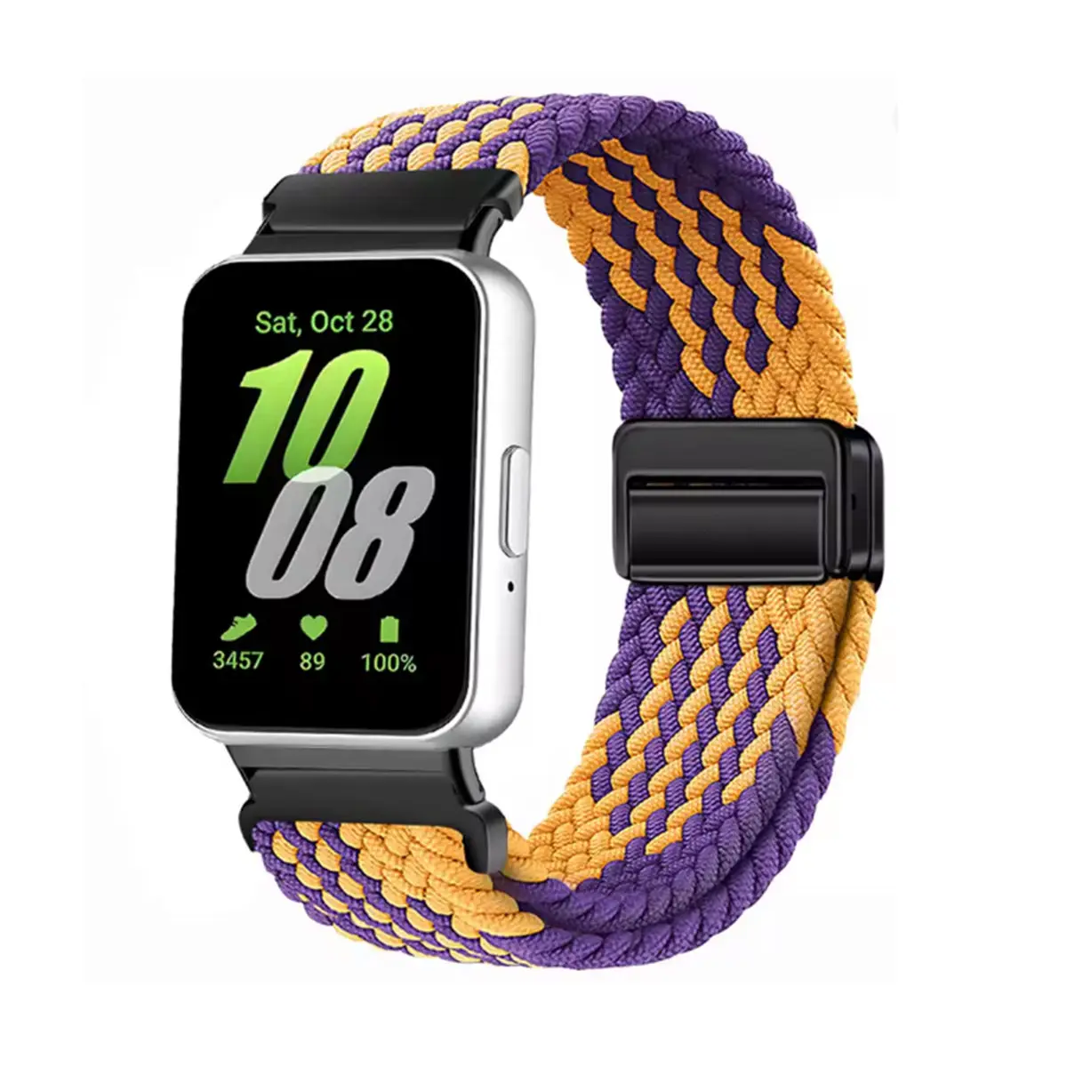 Magnetic Nylon Sport Strap - Adjustable Replacement Watchband Bracelet Accessories