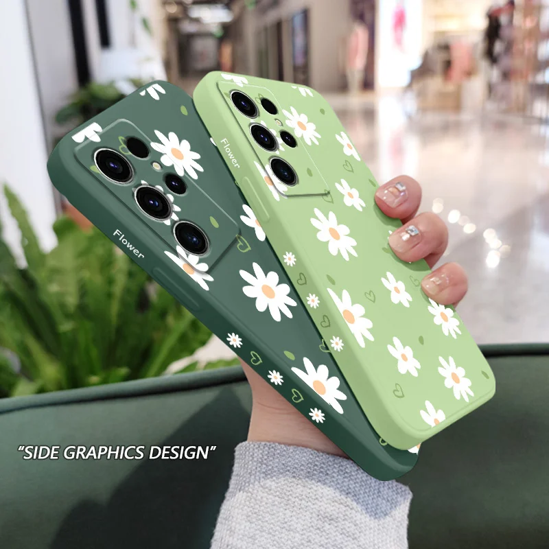 Tender Daisy Floral Phone Case Cover
