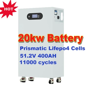 Offerta Speciale: Batteria LifePO4 20kw 15kw, Inverter Ibrido 11kw, Batteria agli Ioni di Litio 51.2V 300Ah 400Ah 600Ah 900Ah per Accumulo di Energia Solare