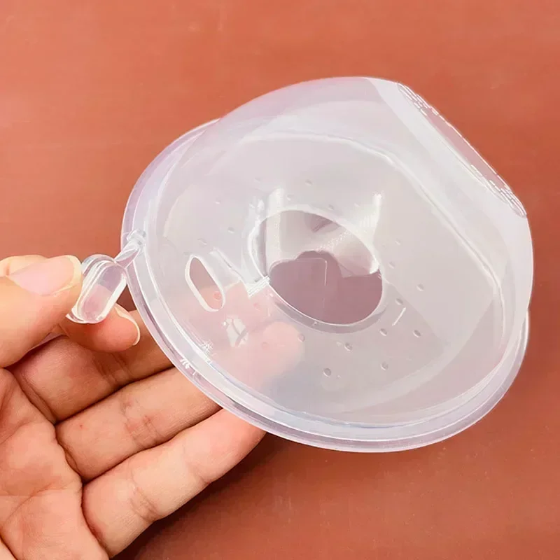 Silicone Mother's Milk Collector With Scale Wearable Anti Spill Breast Pads Nipple Pain Protector Maternity Breastfeeding 4