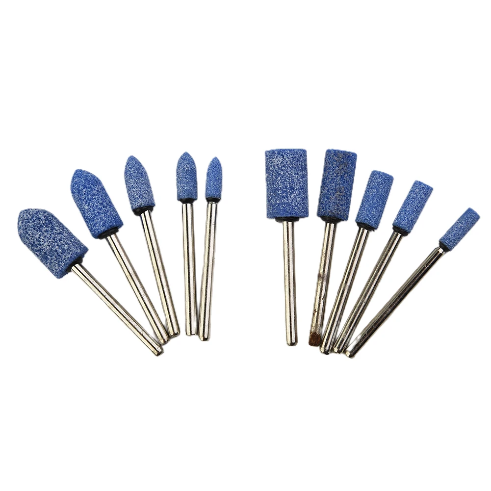 

Mold Grinding Bit Polishing Rotary Stone Tool Wood 10pcs Abrasive Ceramic Die Grinder Drill Bit Jade Metal Durable