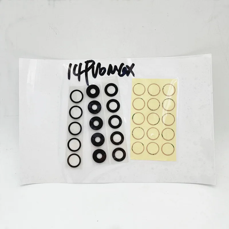 Sapphire Rear Camera Lens Glass Replacement Kit - 5 Piece Set for Pro/Main Camera Repair