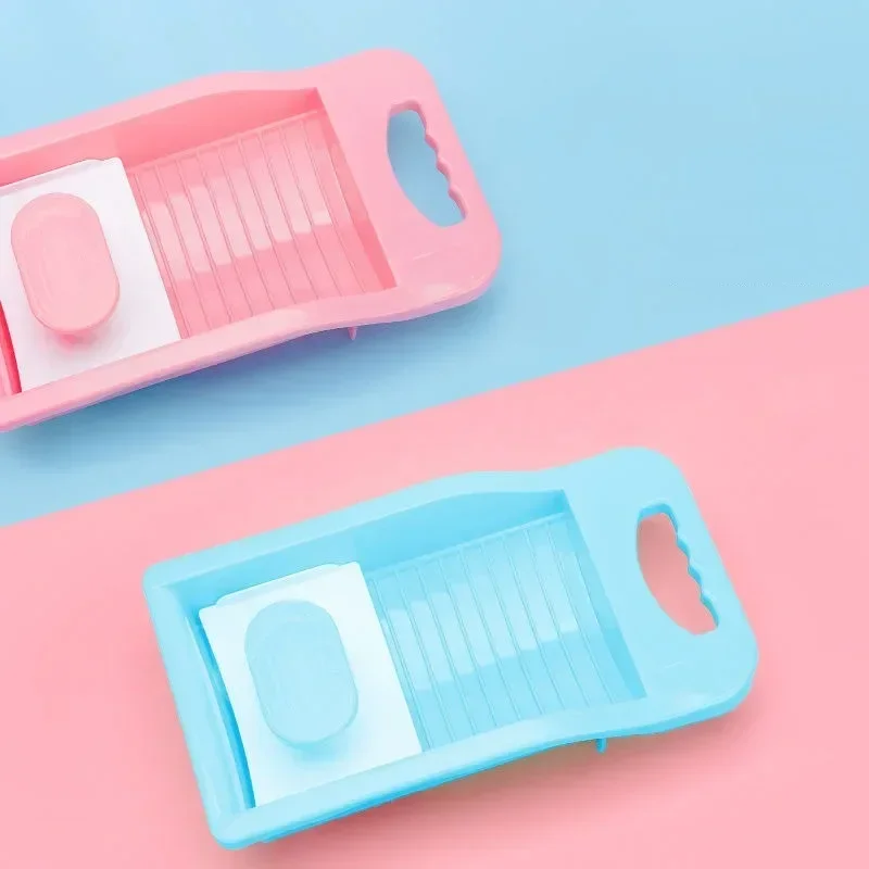 Underwear Washboard Antislip Thicken Washing Board Clothes Cleaning Laundry Cleaning Tool Bathroom Accessories Socks Washboard