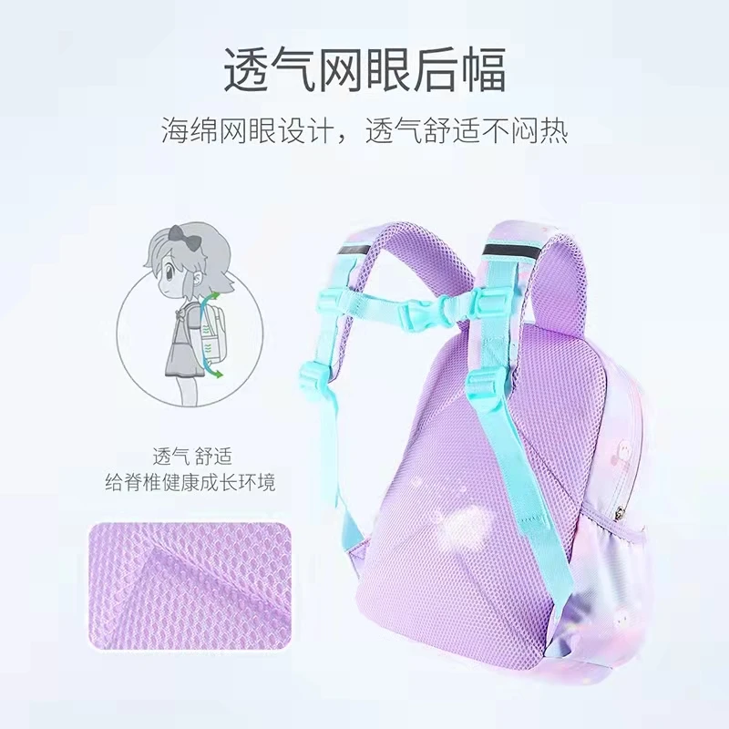 2022 Disney Mickey Kindergarten Bags For Girl Minnie Tsum Primary Student Shoulder Orthopedic Backpack Light Kids Gift Mochilars