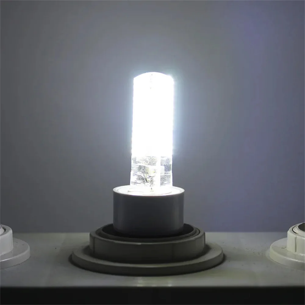 10Pcs G4 LED 전구 5W/9W AC/DC12V AC220V 에너지 절약 실리콘 램프 360빔 각도 할로겐 라이트 스포트라이트 샹들리에 교체