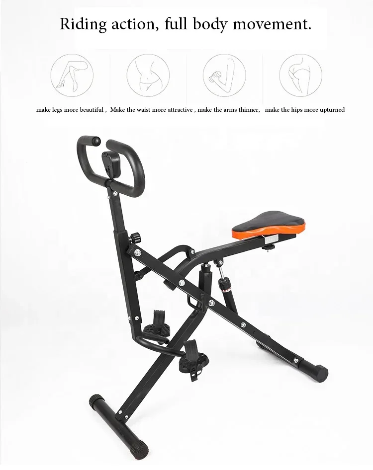 Fitness electric total crunch horse rider exercise machine riding horse riding simulator exercise machine