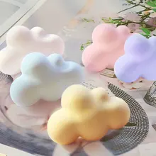 

3D Clouds Shape Candle Mold Silicone Molds Cute Jewelry Soap Making Mold Handcraft Ice Cube DIY Cake Molds Making Tools Supplies