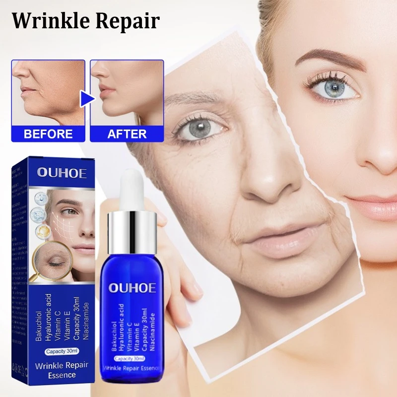 

Wrinkle repair essence fade fine lines Remove melanin lift firm tender skin hydrating moisturizing Anti Aging Serum Cosmetics