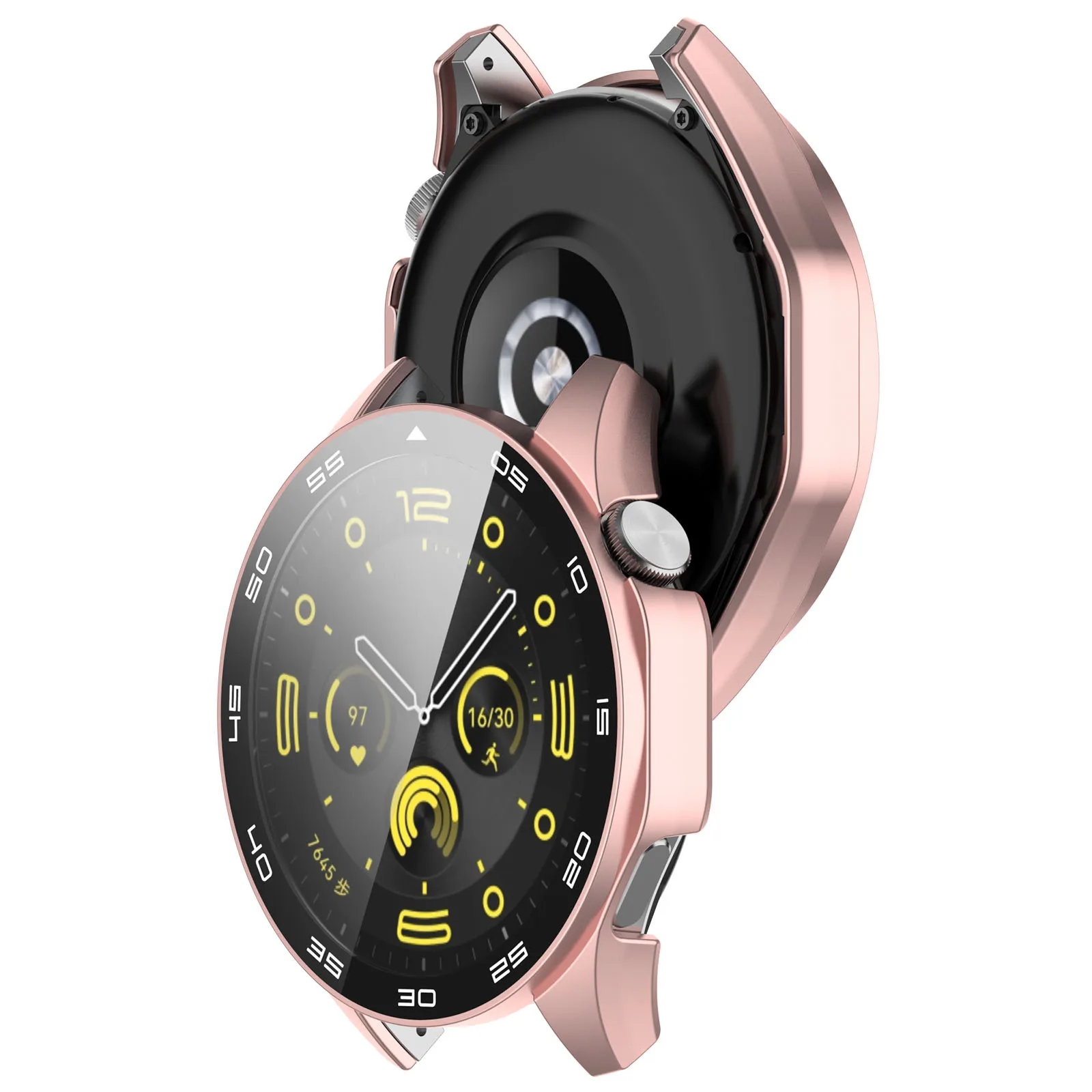 2-in-1 Protective Case watch screen protector case watch protective case watch case watch protective cover watch screen protector watch accessories For Huawei Watch GT4 46mm With Screen Tempered Glass Protector Watch Protection Cover With Film