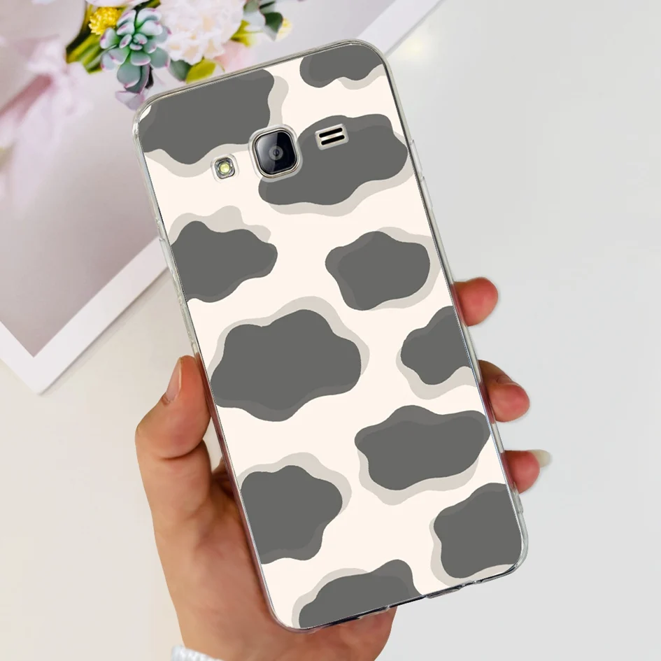 Clear Flower Design Soft TPU Silicone Phone Case