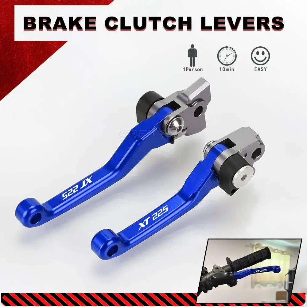 

Для YAMAHA XT225 XT 225 1987-2010 мотоциклетные Поворотные Рычаги сцепления тормоза Кроссовый велосипед Ручка рычага xt225 2009 2008 2007 2006 2005