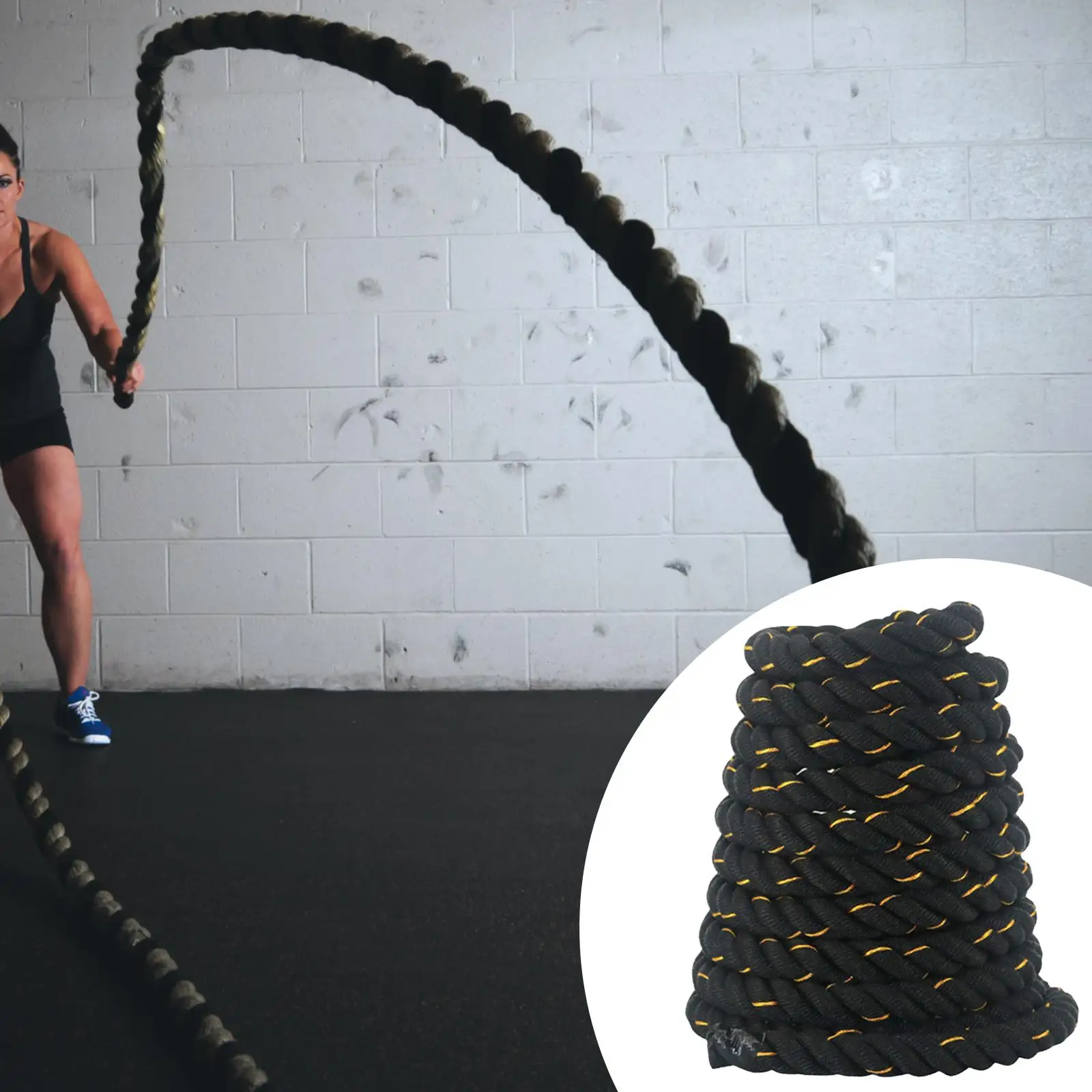 Training Rope jump rope Fitness Professional Skipping Rope for Gym Outdoor Home Battling Training Fitness Battling Strength