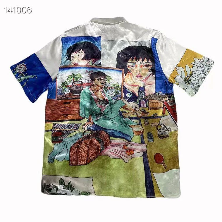 

Fashion zc9839 Men's Shirts 2022 Runway Luxury European Design party style Men's Clothing