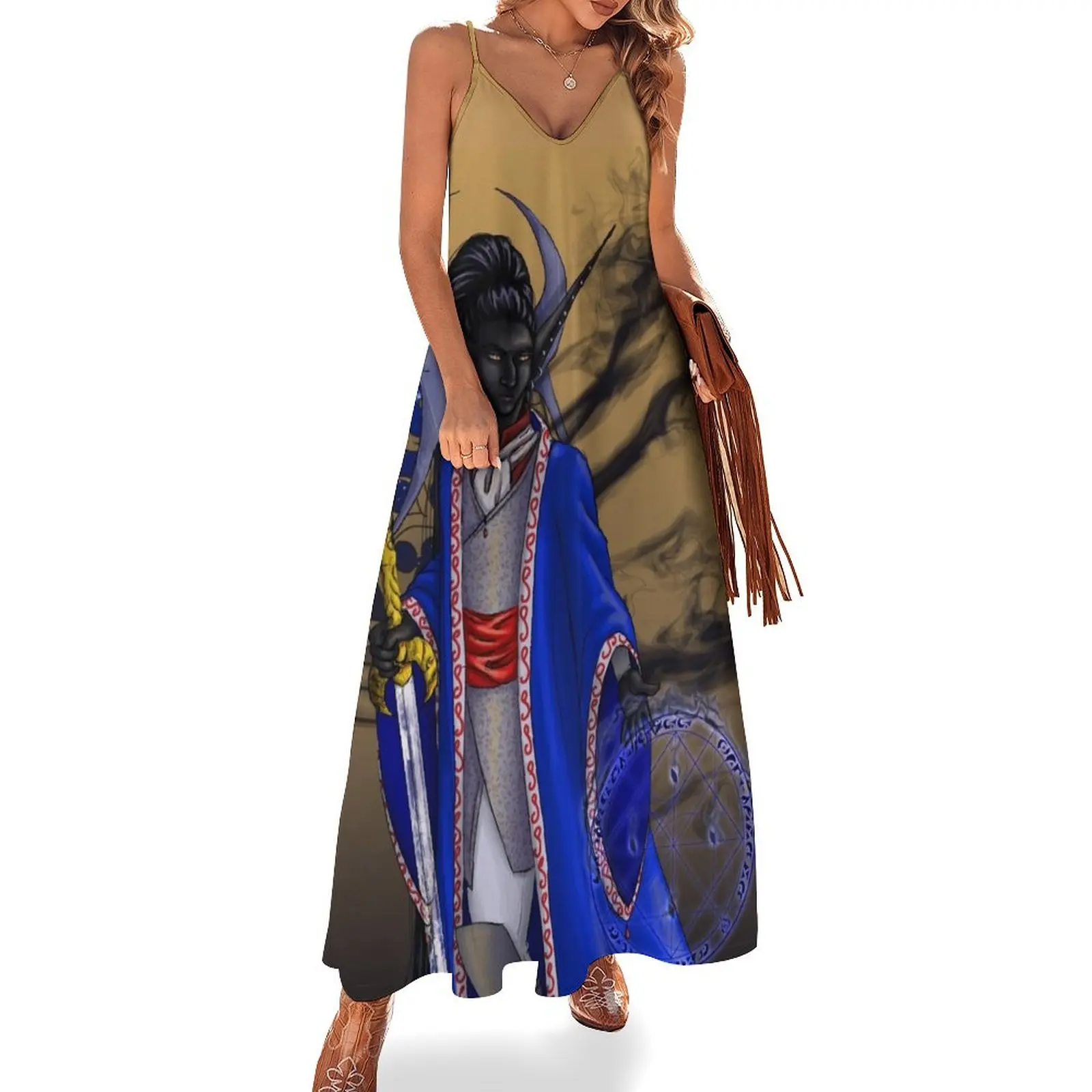 

Erchamonon Sleeveless Dress Dance dresses birthday dress for women luxury 2024 women's evening dress 2024 long sleeve