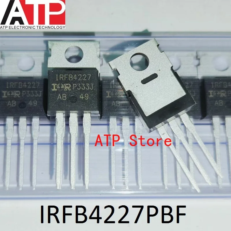 10pcs/lot New Original IRFB4227PBF IRFB4227 TO-220 Transistor MOSFET N-CH 200V 65A TO220AB In Stock mosfet transistor