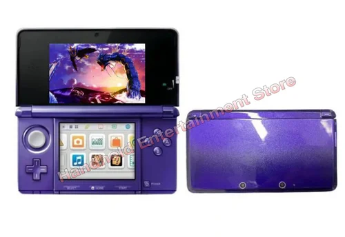 전문 개조 3DS 팜 게임용 콘솔, 128GB 메모리 카드 구성, 130 무료 게임 포함 2