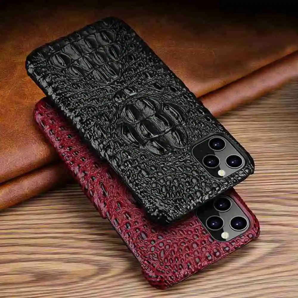 Genuine Leather Cases For Iphone 14 13 12 11 Pro Xs Max Mini Case Cool Protection Coque For Iphone X Xs Case Hard Phone Shell
