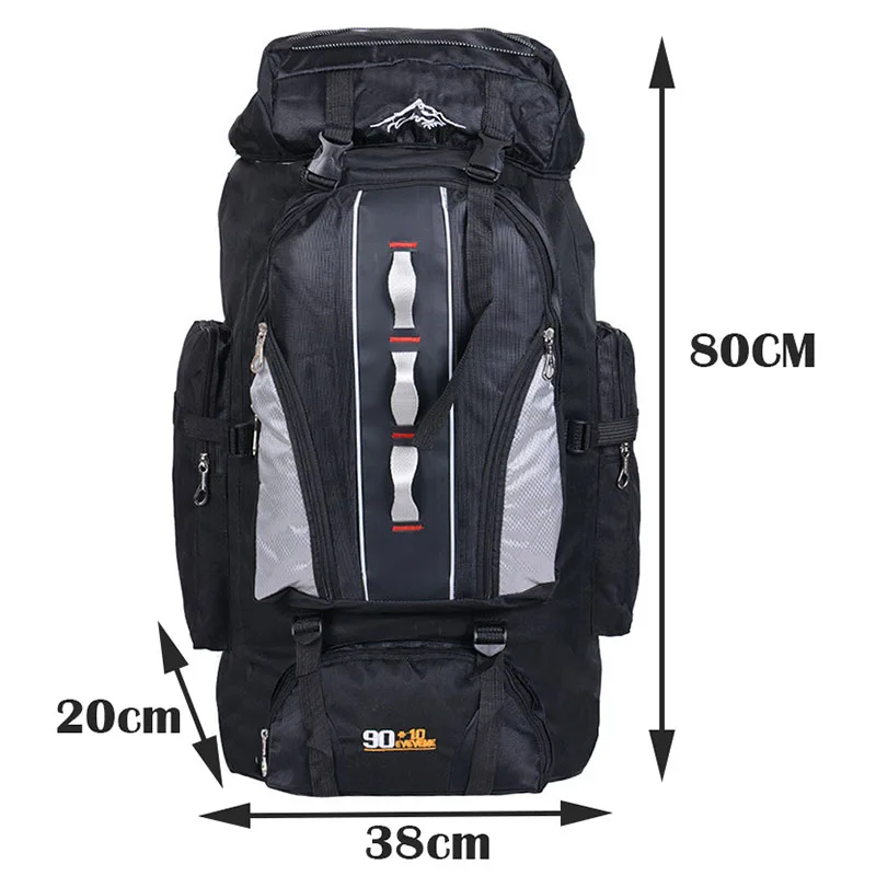 90L Waterproof Hiking Camping Backpack Trekking Rucksack Travel Outdoor Sports Bags Camping Equipment Men Large Capacity 3 90L Waterproof Hiking Camping Backpack Trekking Rucksack Travel Outdoor Sports Bags Camping Equipment Men Large Capacity 3