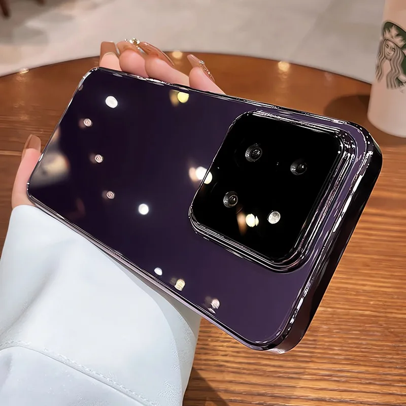 Ultra Slim Shockproof Plating Lens Protection Hard Case