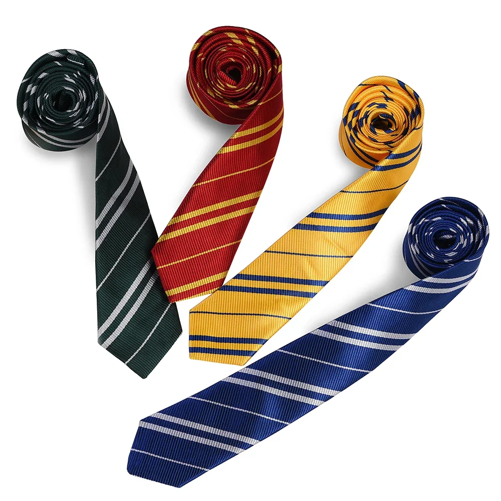 Anime Necktie Halloween Cosplay Prop Twill Casual College Badge Necktie