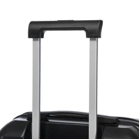 Ensemble de 2 valises ABS à roulettes de 14''/19'' avec cadenas à combinaison et trousse de toilette de 14'' (Noir) 6