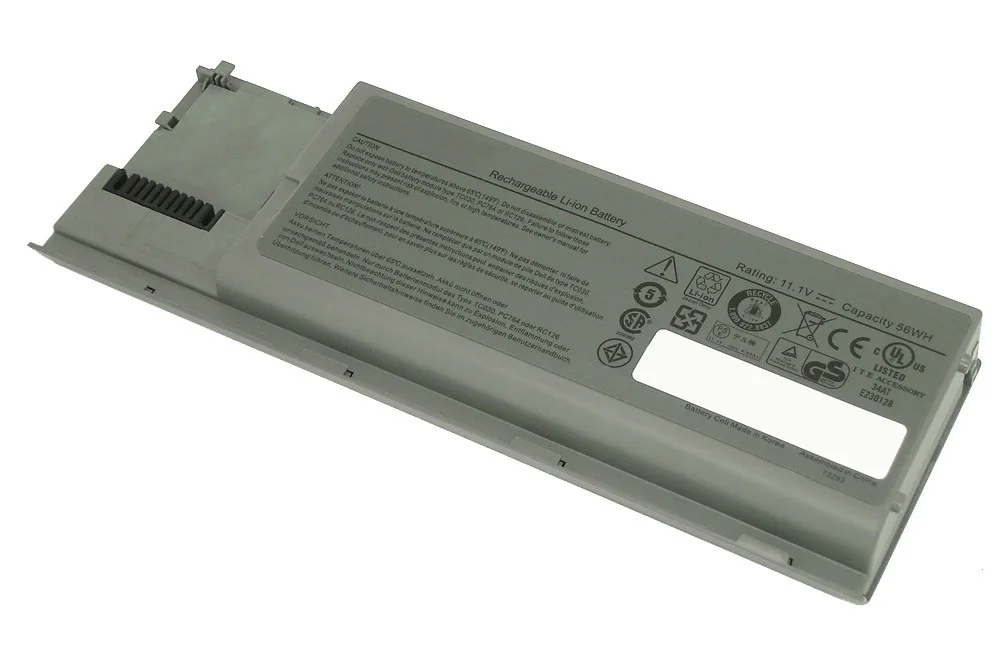 Аккумуляторная батарея (аккумулятор) для ноутбука Dell Latitude D620 D630 D631 Precision M2300 56Wh