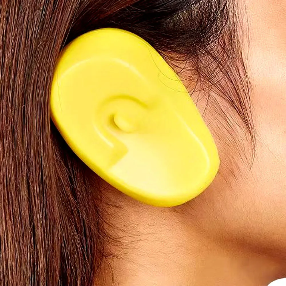 2Pcs Professional Earmuff Salon Barber Shop Accessories Dyeing Hair Bath Styling Accessories Protective Cover Waterproof Earm 5