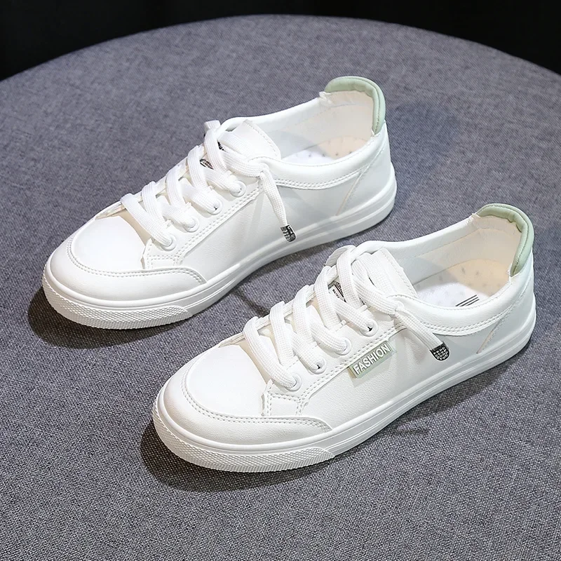 White Sneakers Women Summer Mesh Breathable Vulcanize Shoes Outdoor Walking Flats Female Spring Casual Shoes Chaussure Femme