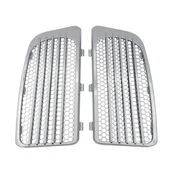 Motorcycle Radiator Grill Lower Fairing Cover Accessory (Chrome)