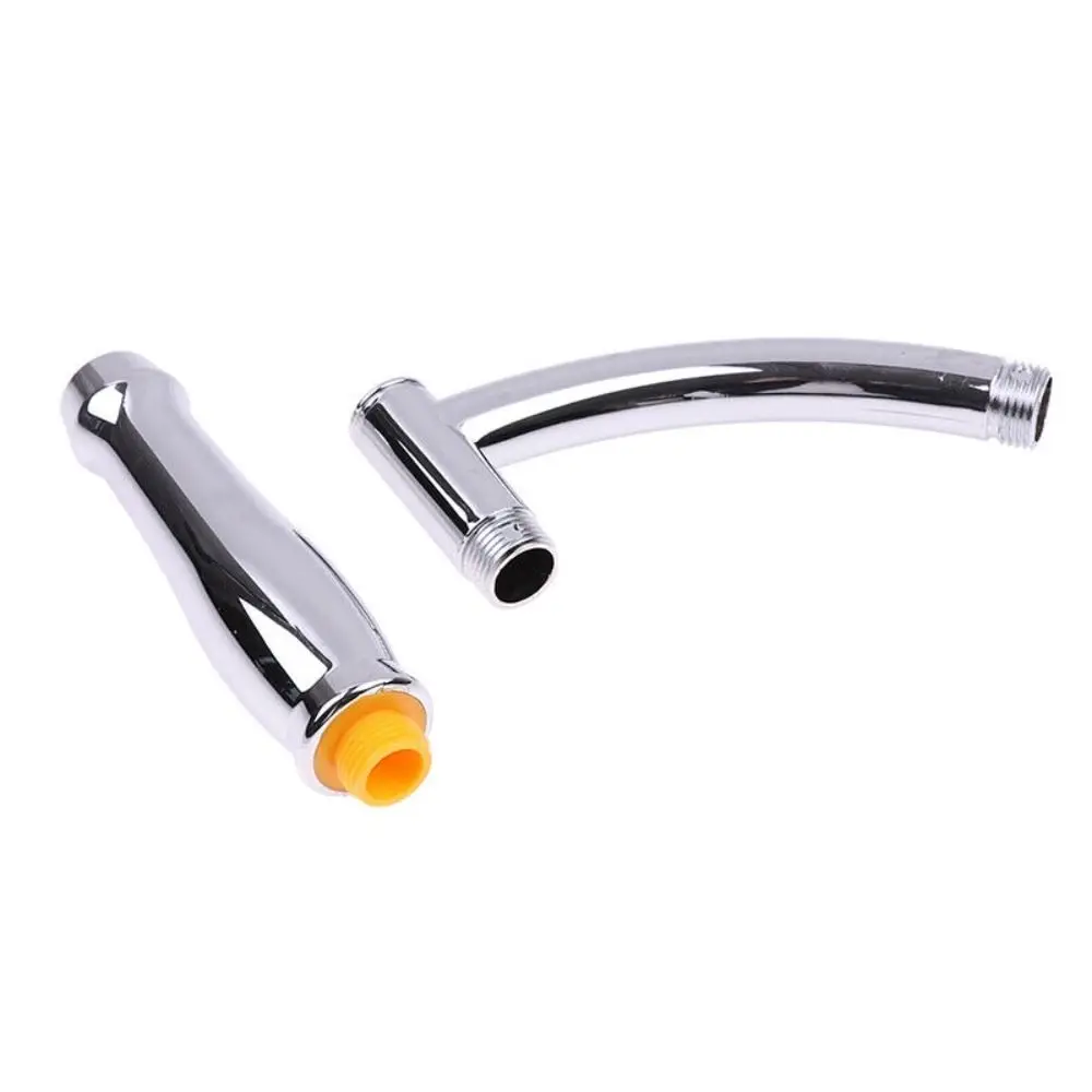 High Quality Dual-purpose Shower Head Extension Arm Handheld ABS Shower Nozzle Rod Silver Shower Arm Bath