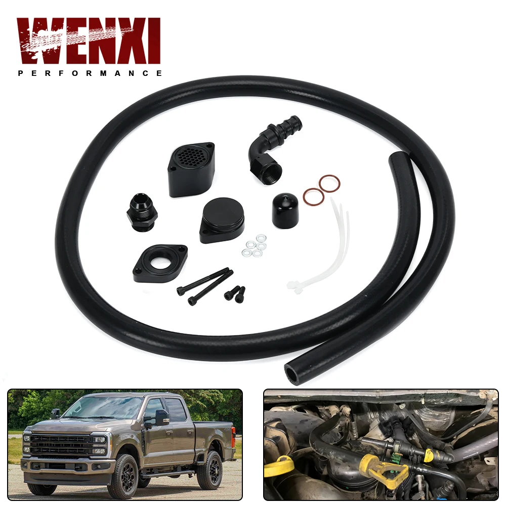 

Функция CCV Reroute, модель двигателя для 11-23 Ford Super Duty 6.7L Powerstroke, сменный комплект деталей для запуска двигателя