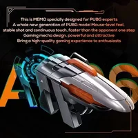 AK06 Six Fingers Mobile Phone Gaming Trigger Joystick Gamepad Aim Shooting L1 R1 Key Button for IOS Android PUBG Game Controller 2
