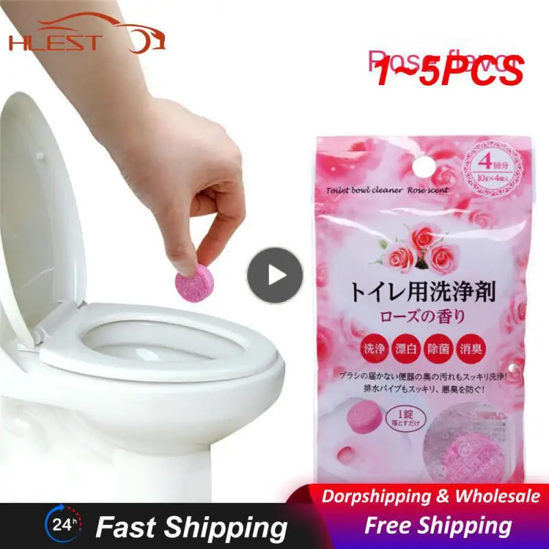 

1~5PCS Multifunctional Effervescent Cleaner Toilet Kitchen Cleaning Tablets Car Window Cleaner Home Cleaning Accessories