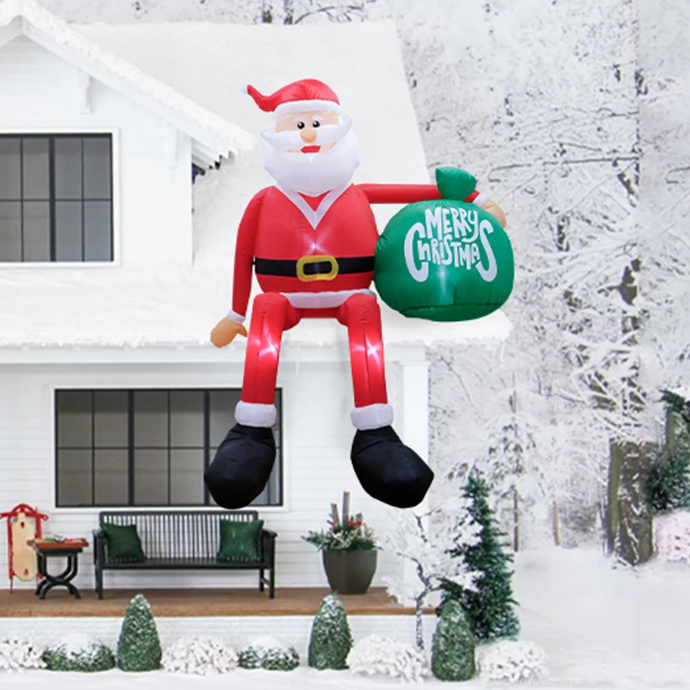 Inflatable Climbing Santa Claus 4