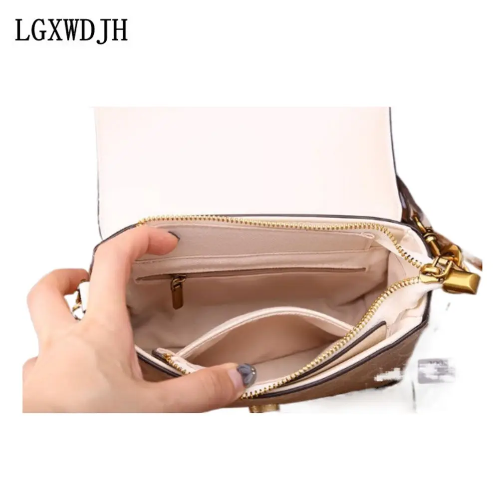 Medium Soft Stylish Women's Handbag Blocked Foreign Trade Square Crossbody Bag Versatile Brand Shoulder Bag shoulder bag,leather handbag