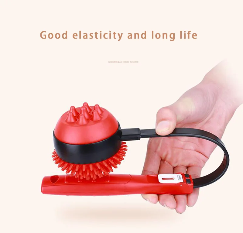 2 pieces of massage hammer meridian trip back rubs carry portable cervical leg massager massager