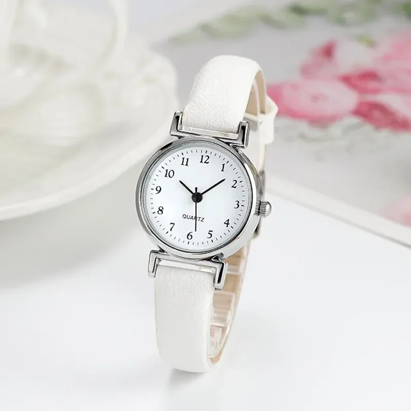 

Luxury Women Brand Quartz Alloy Watch Ladies Fashion Small Dial Casual Watch Leather Wristwatch Zegarek Damski