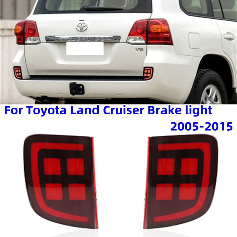 

Car LED Taillight Rear Bumper Reflector Lamp For Toyota Land Cruiser 2005 2006 2007-2013 2014 2015 Parking Brake Light