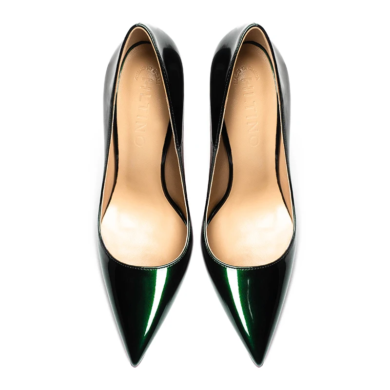 shoes woman 2024 trend Luxury Genuine Leather High Heels Shoes Pointed Toes Sexy Classics Pumps 12cm women's Shoes Size 33-45 4
