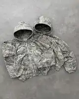 Vintage Camo Hoodie Sweatpants Two Piece Set Y2K Sportswear Mens Camouflage Lettering Graphic Oversized Sweatshirt Casual Pants 1